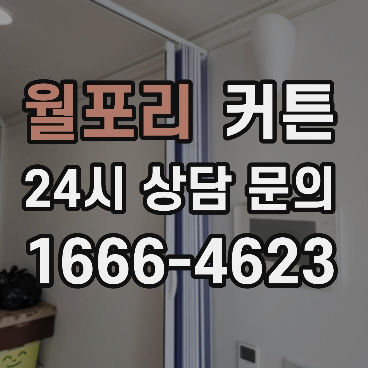 월포리 커튼