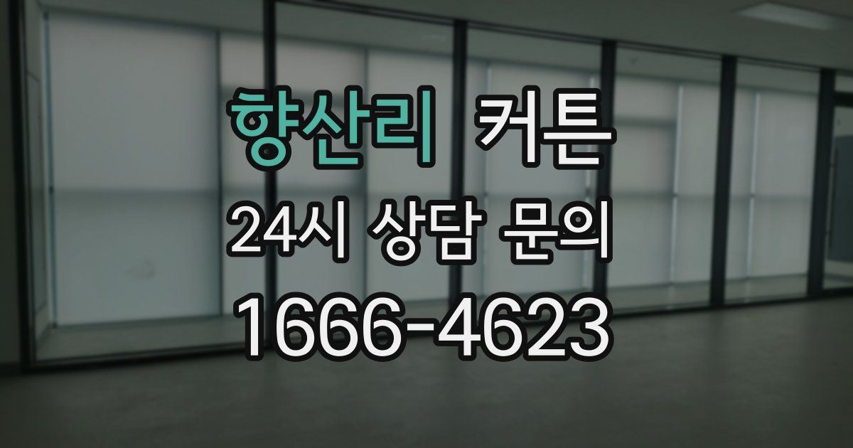 향산리 커튼