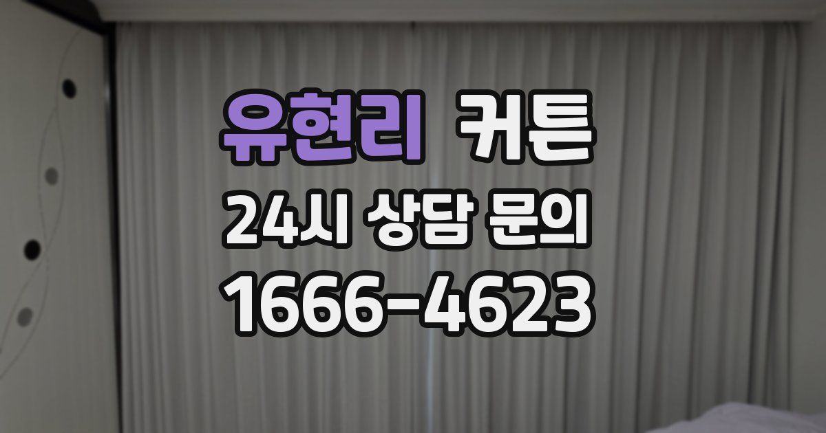 유현리 커튼