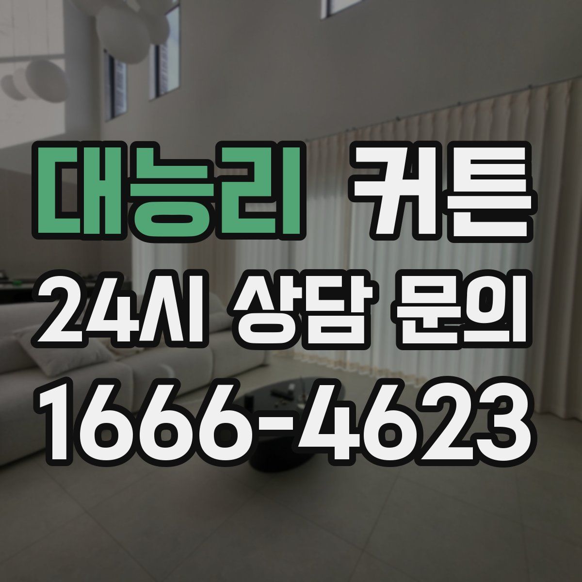 대능리 커튼