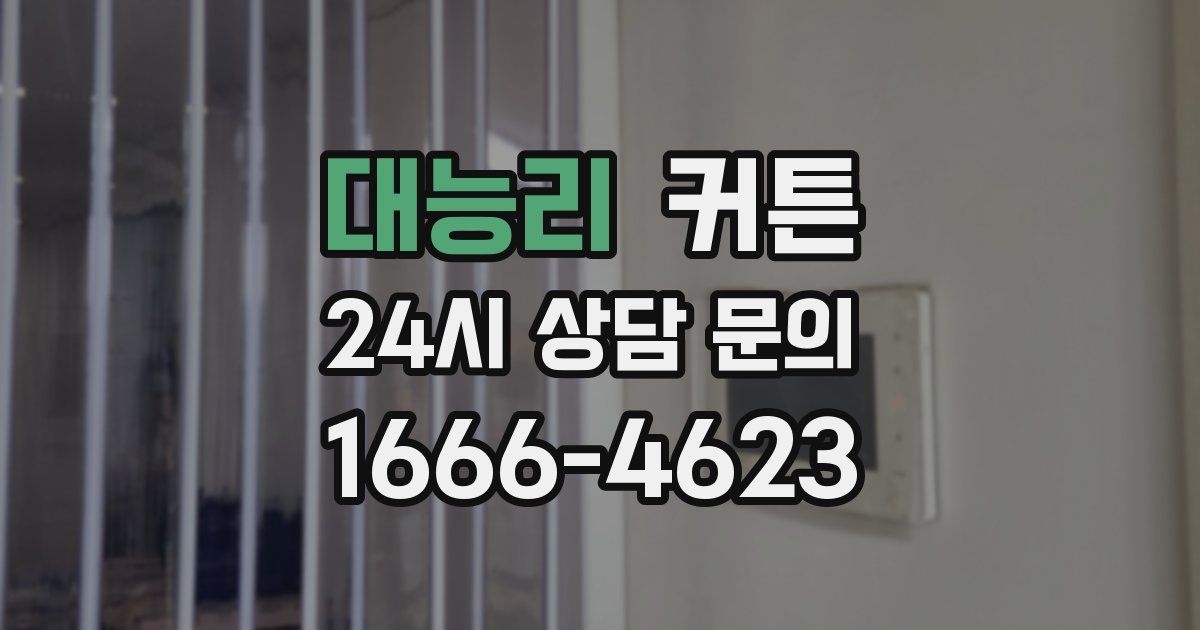 대능리 커튼