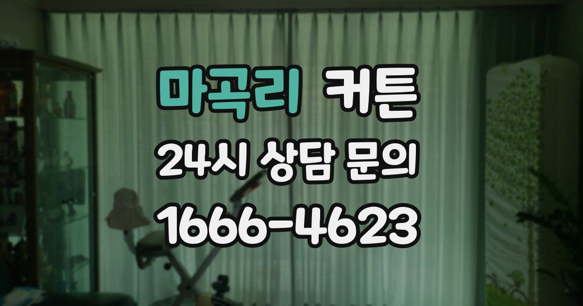 마곡리 커튼