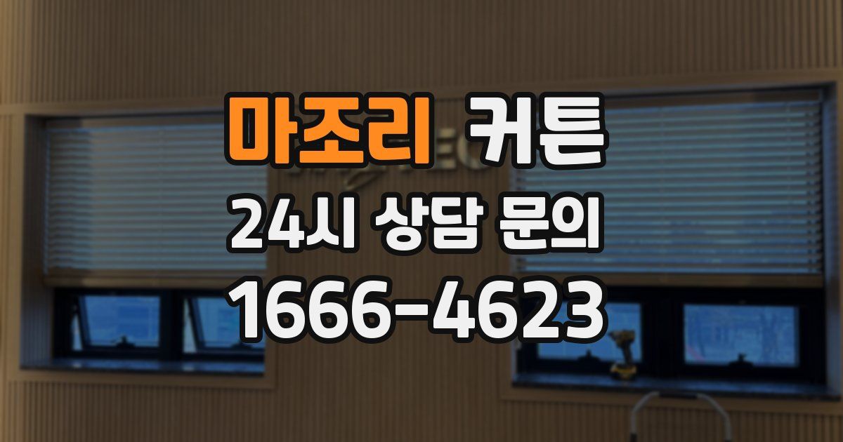 마조리 커튼
