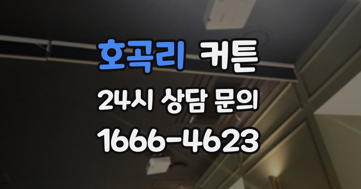 호곡리 커튼