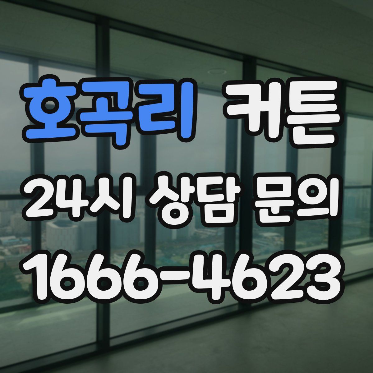 호곡리 커튼