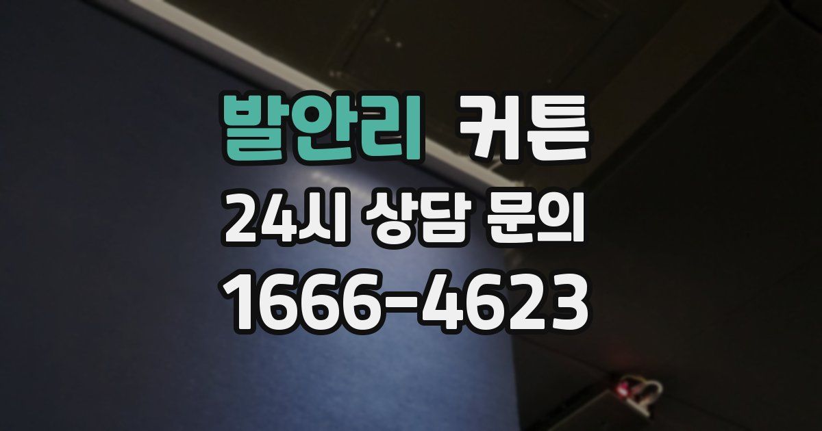 발안리 커튼