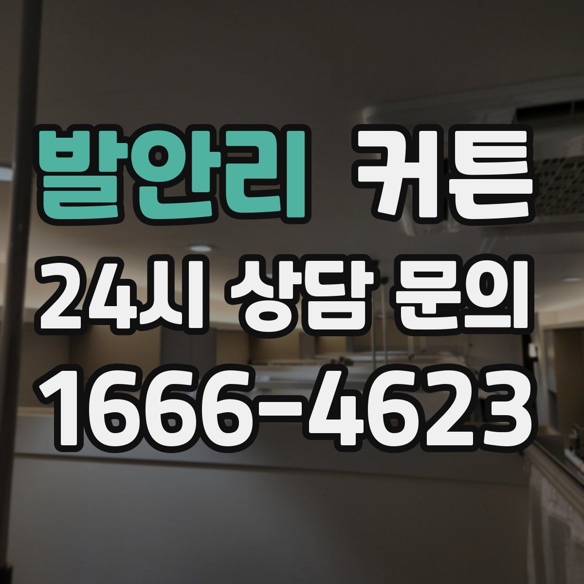 발안리 커튼