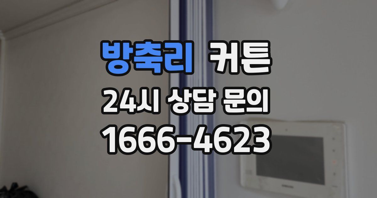 방축리 커튼