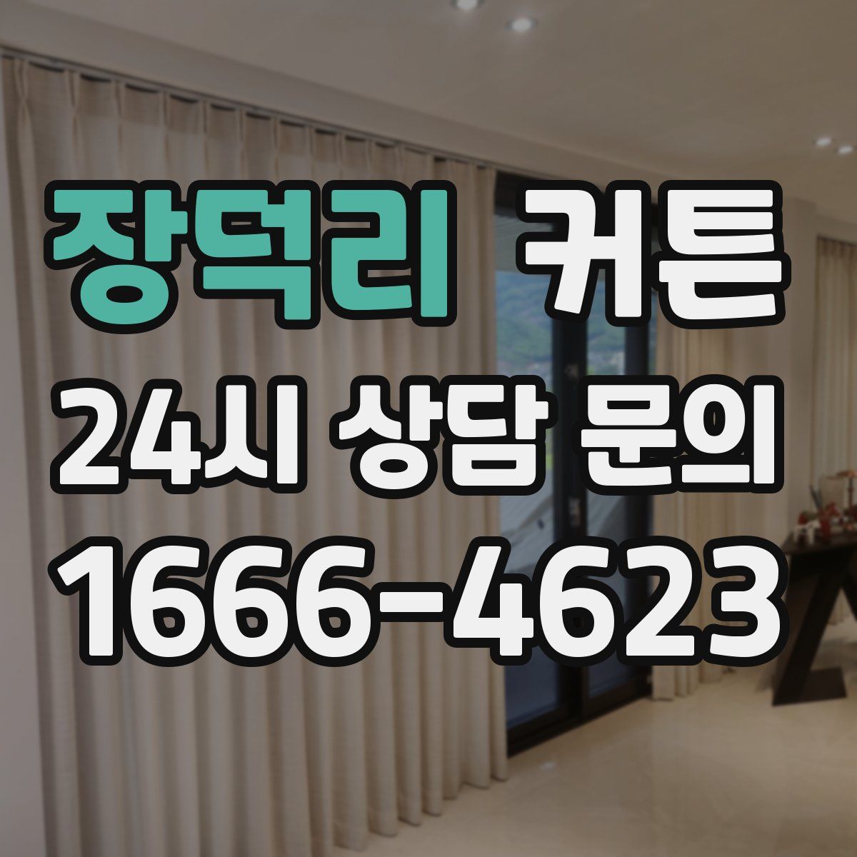 장덕리 커튼
