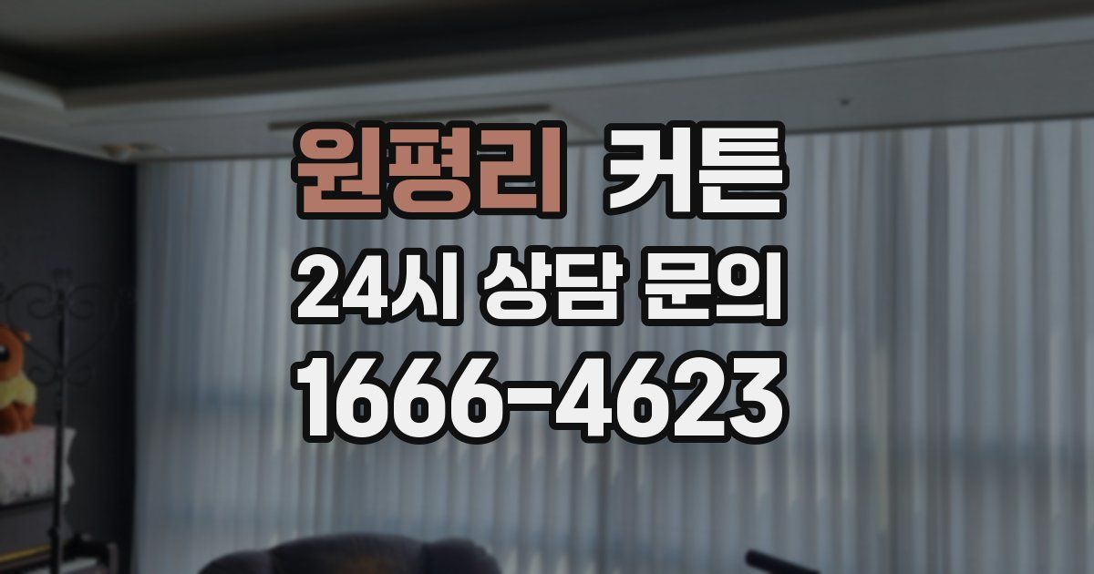 원평리 커튼