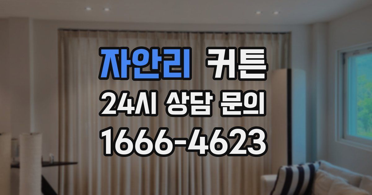 자안리 커튼