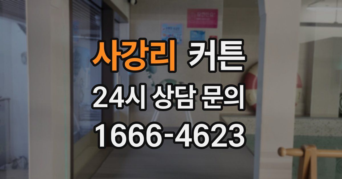 사강리 커튼