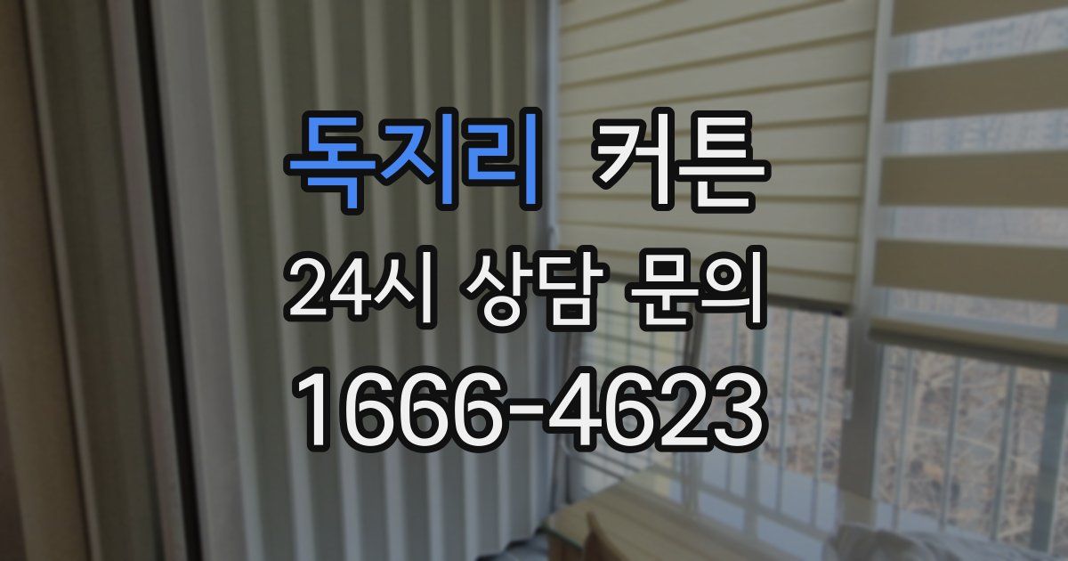 독지리 커튼