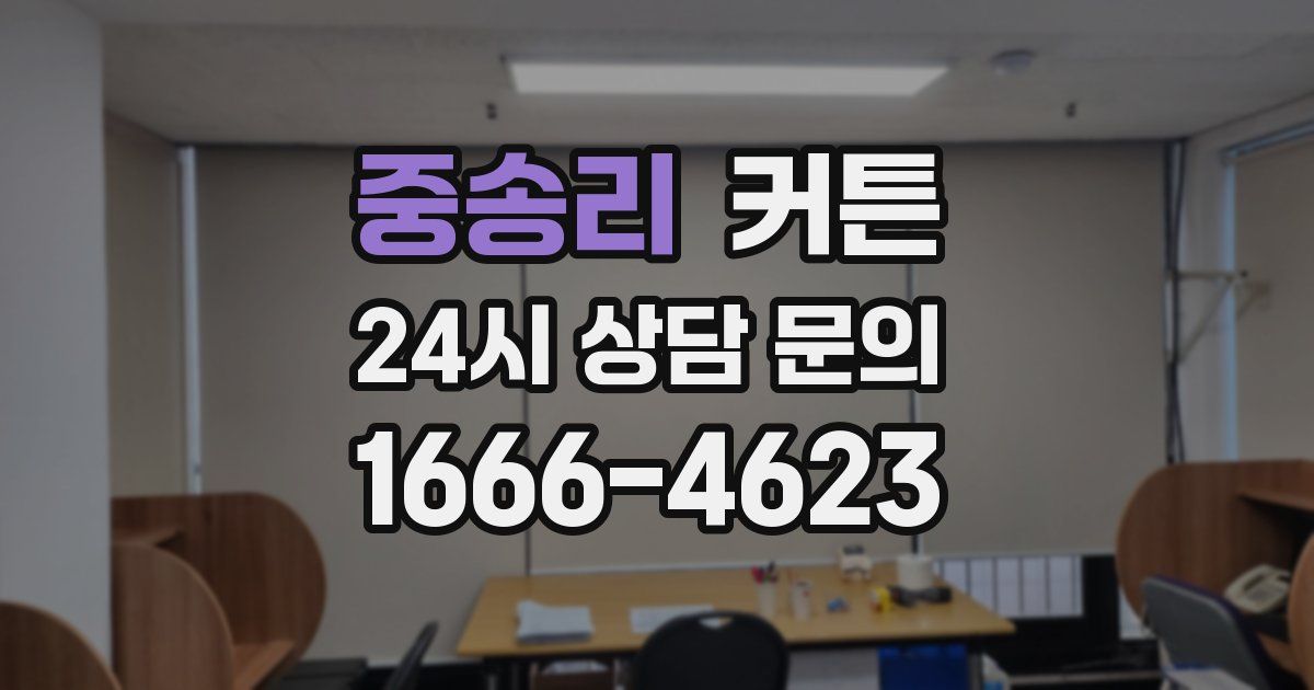 중송리 커튼
