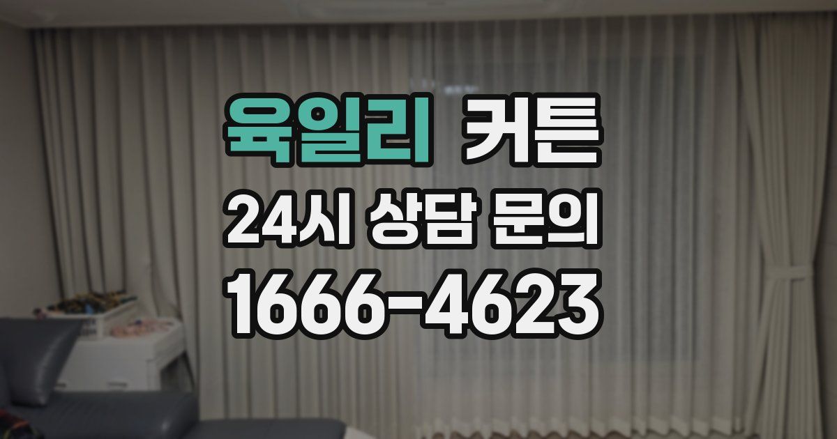 육일리 커튼