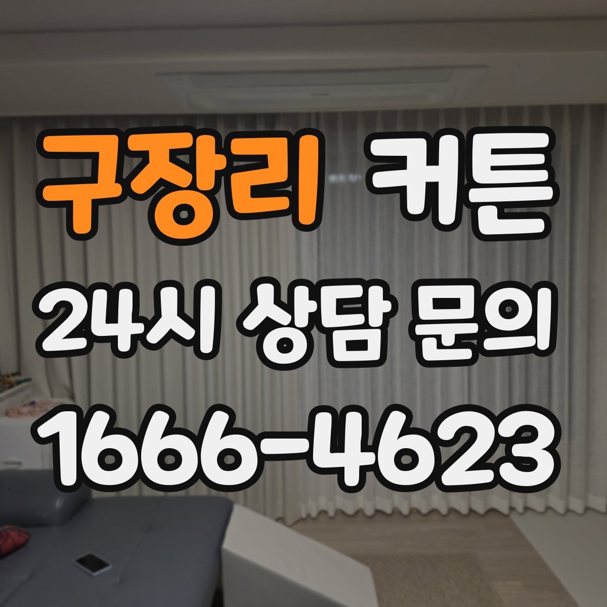 구장리 커튼