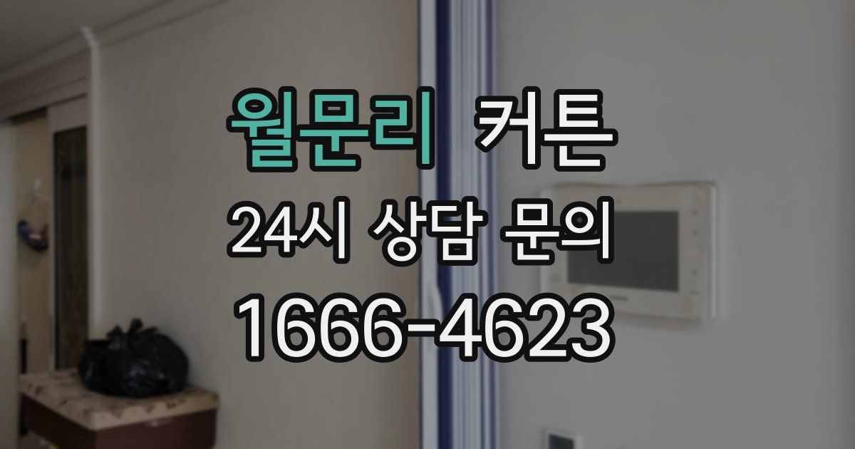 월문리 커튼