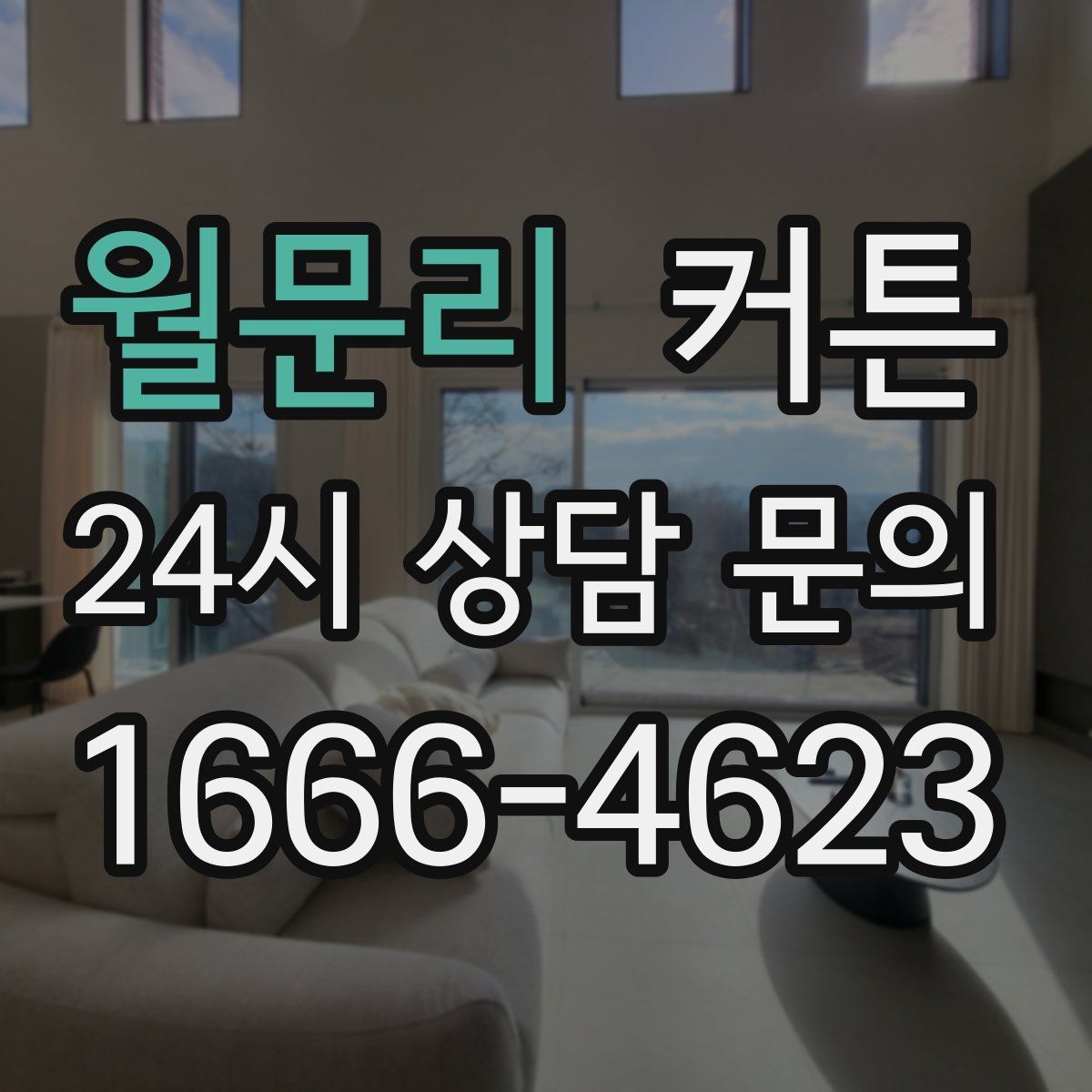 월문리 커튼