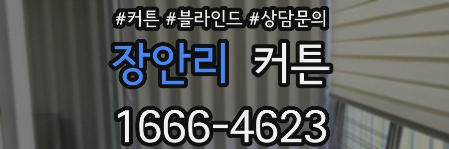 장안리 커튼