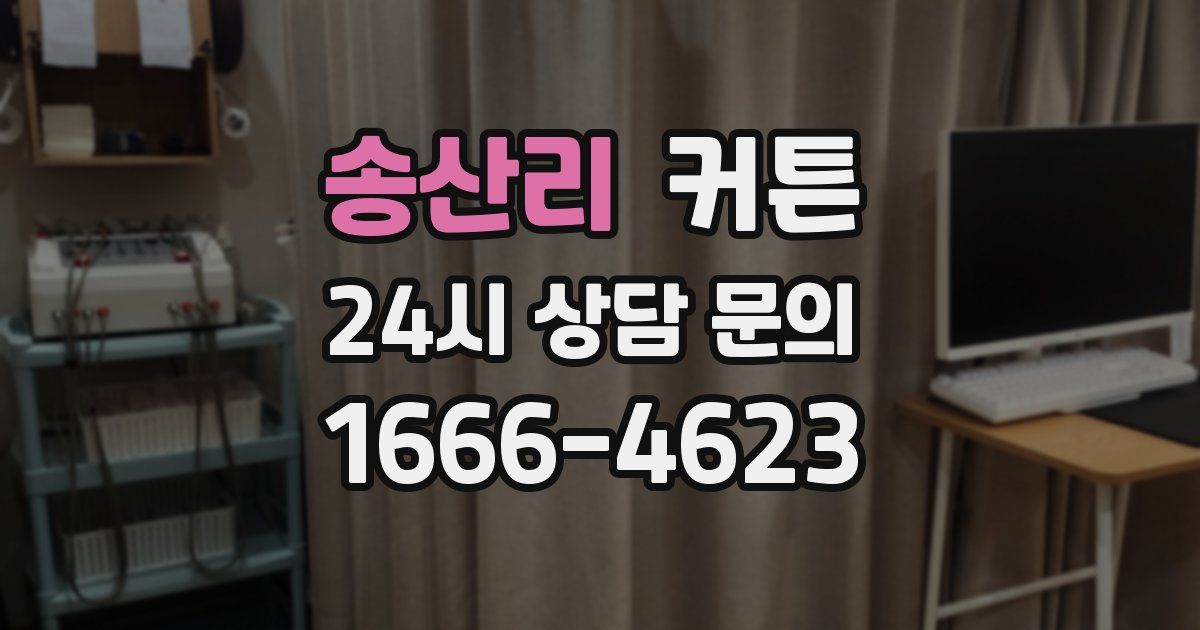 송산리 커튼