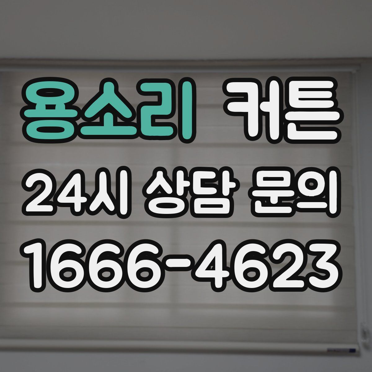 용소리 커튼