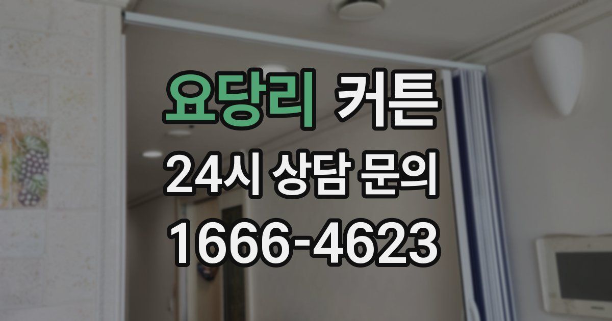 요당리 커튼