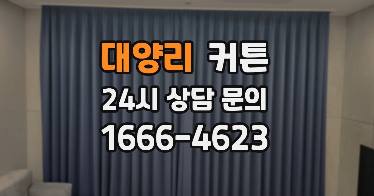 대양리 커튼