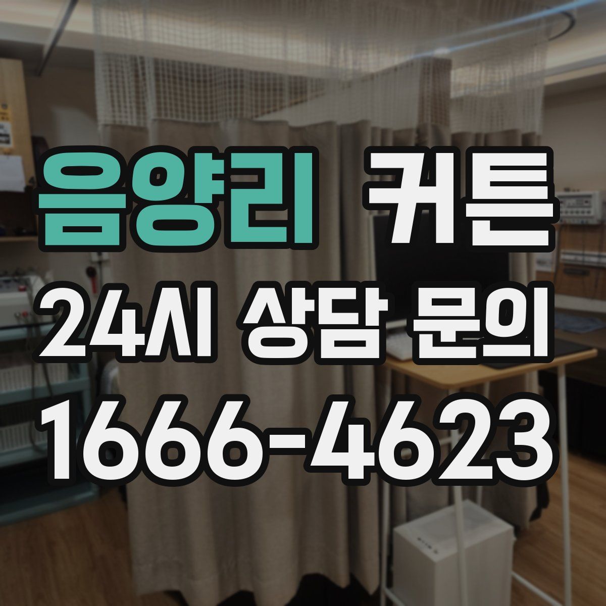 음양리 커튼