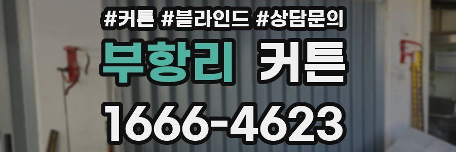 부항리 커튼