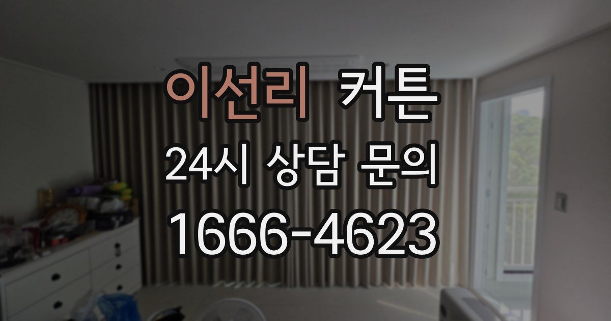 이선리 커튼