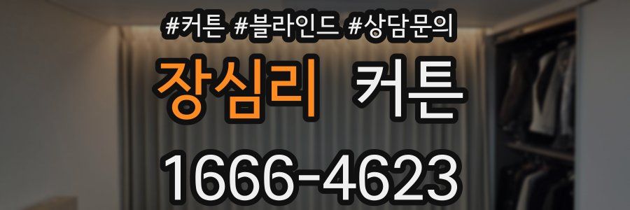장심리 커튼