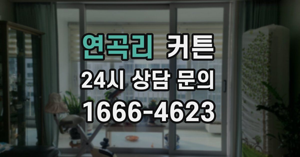 연곡리 커튼