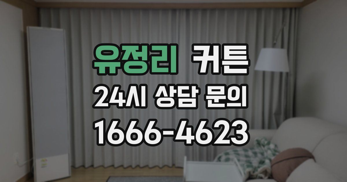 유정리 커튼