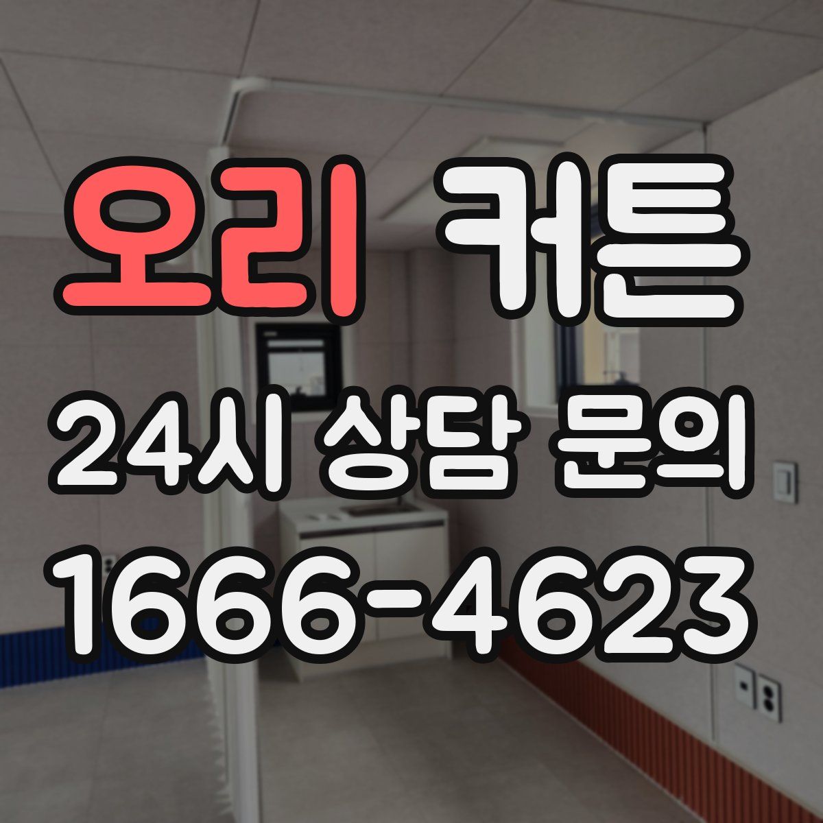 오리 커튼