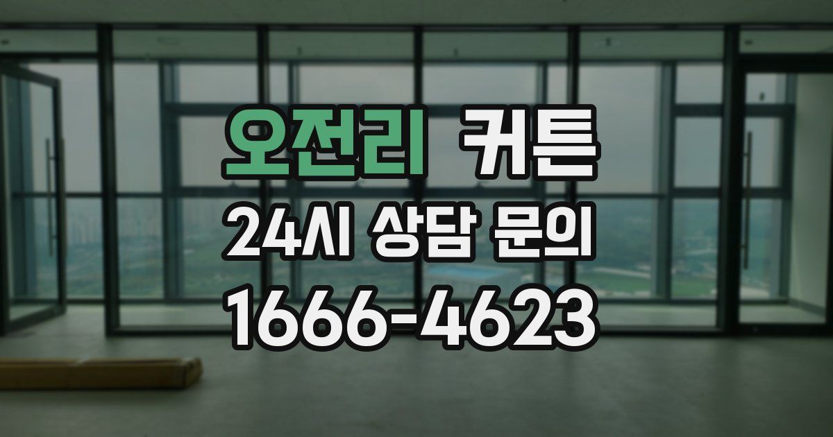 오전리 커튼