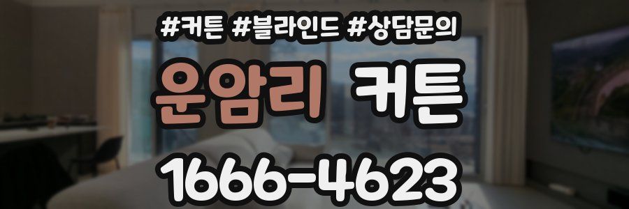 운암리 커튼
