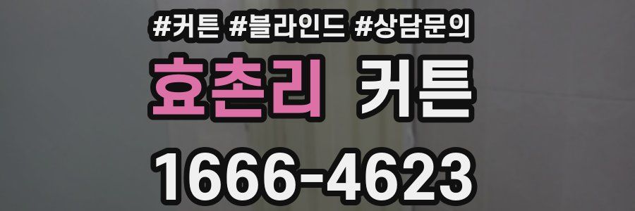 효촌리 커튼