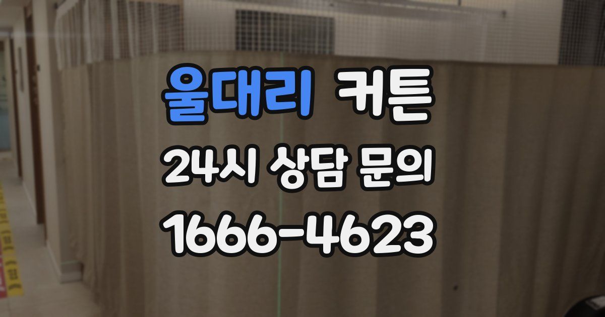 울대리 커튼
