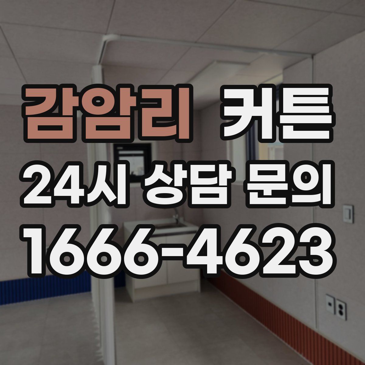 감암리 커튼