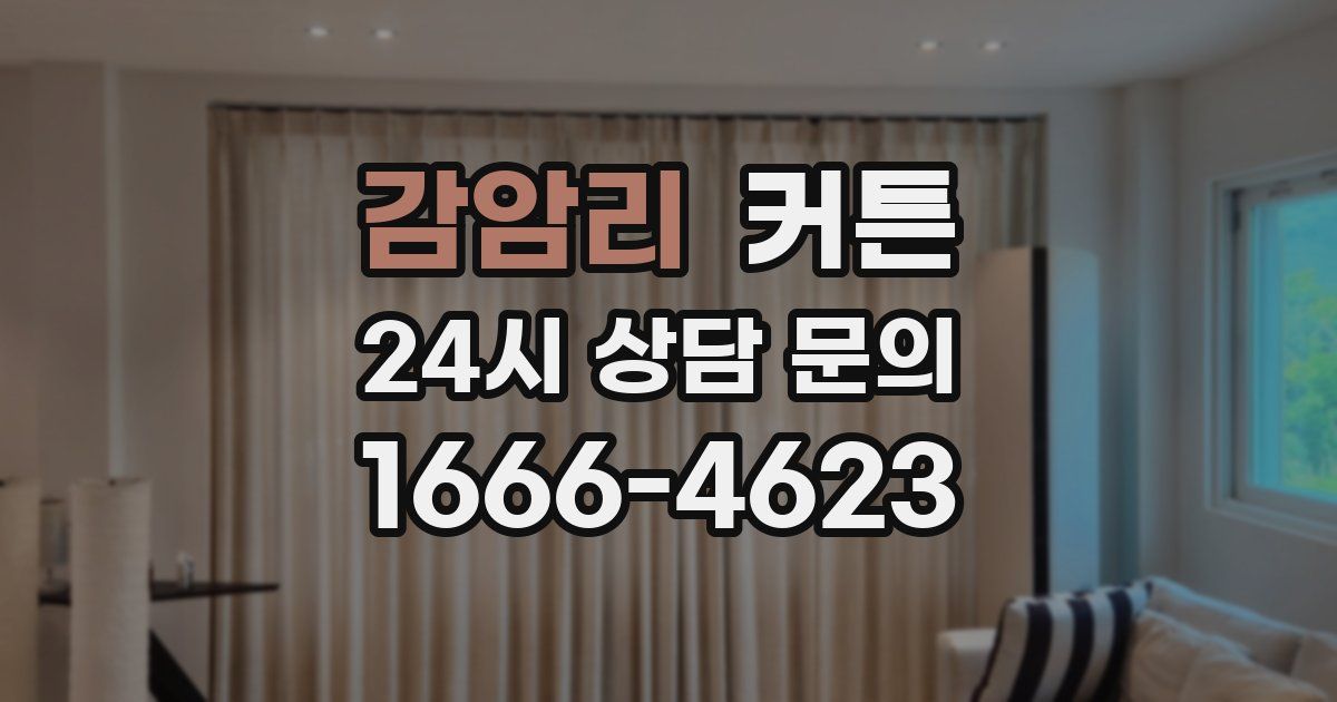 감암리 커튼