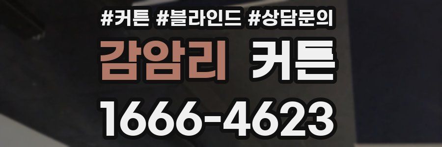 감암리 커튼