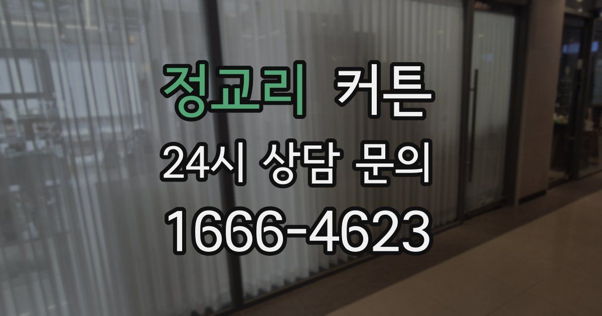 정교리 커튼