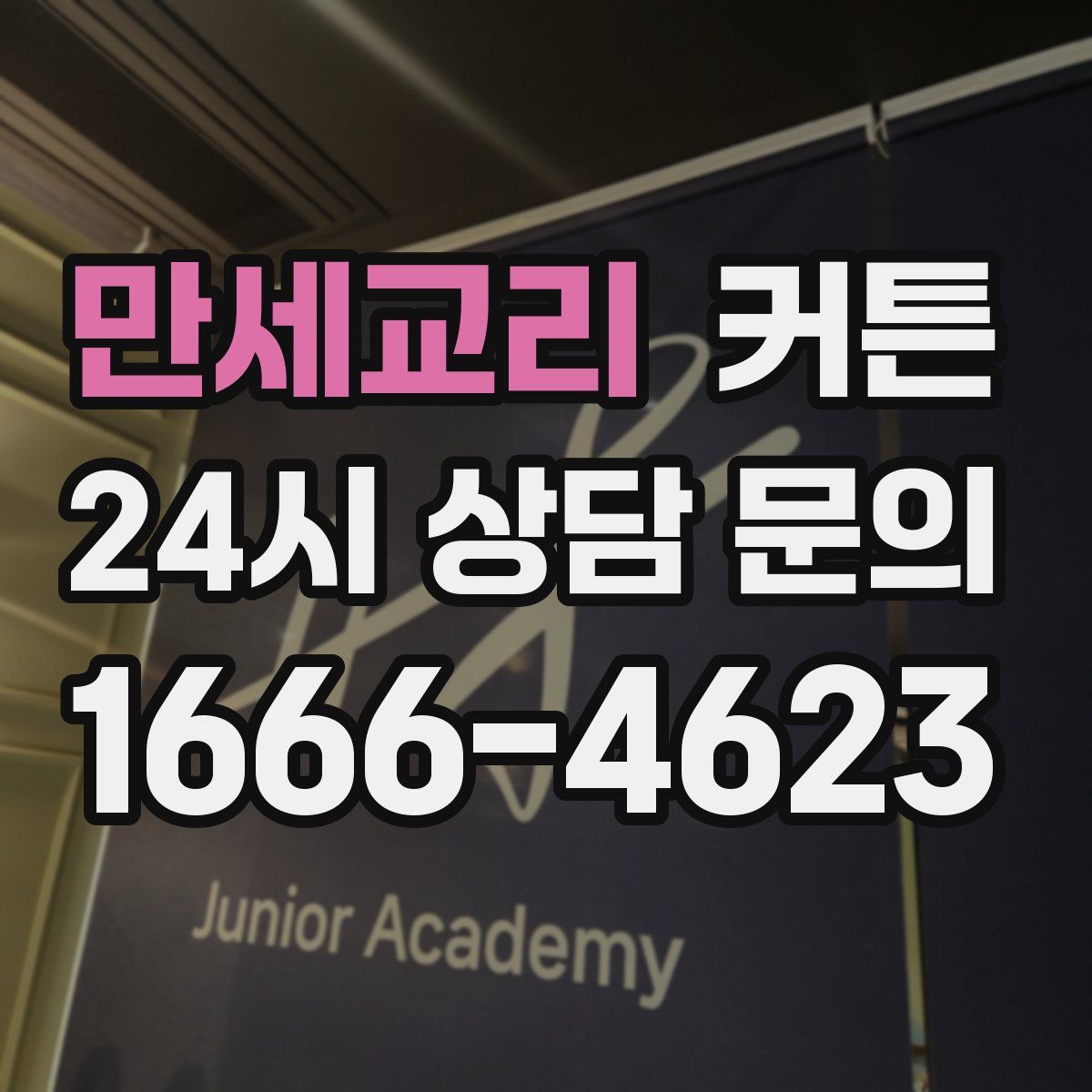 만세교리 커튼