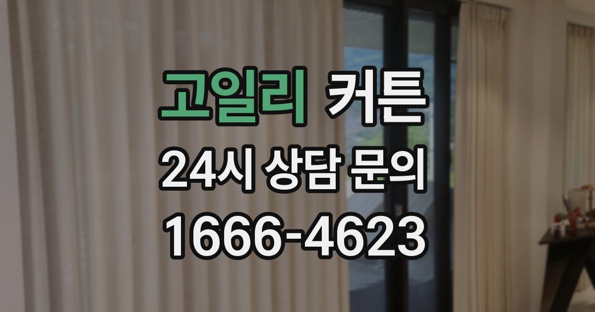 고일리 커튼