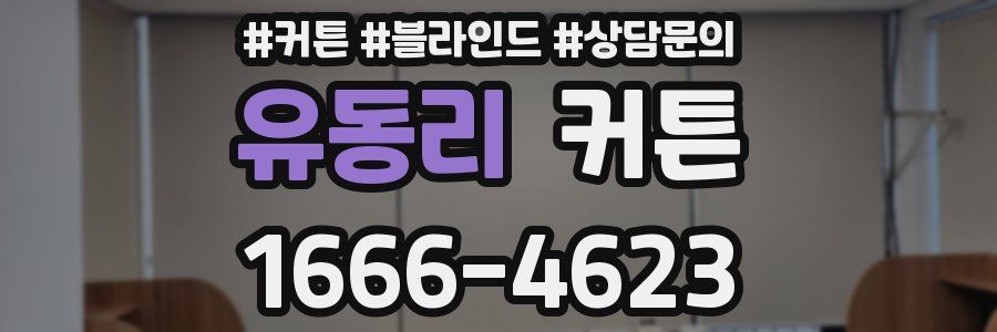 유동리 커튼