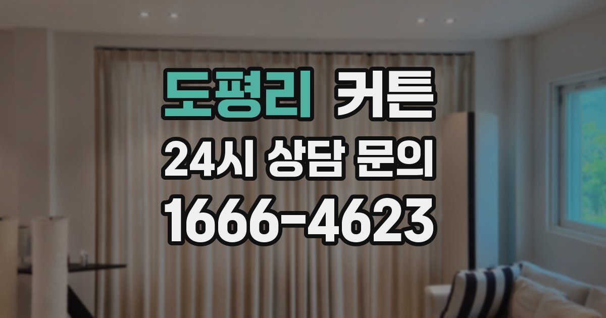 도평리 커튼