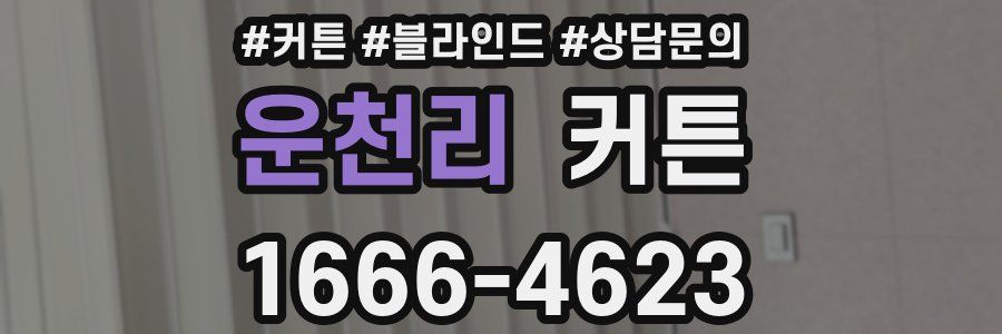 운천리 커튼