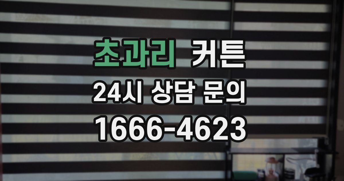 초과리 커튼