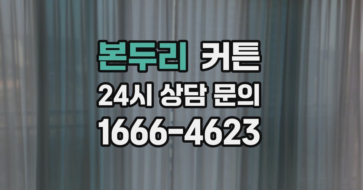 본두리 커튼