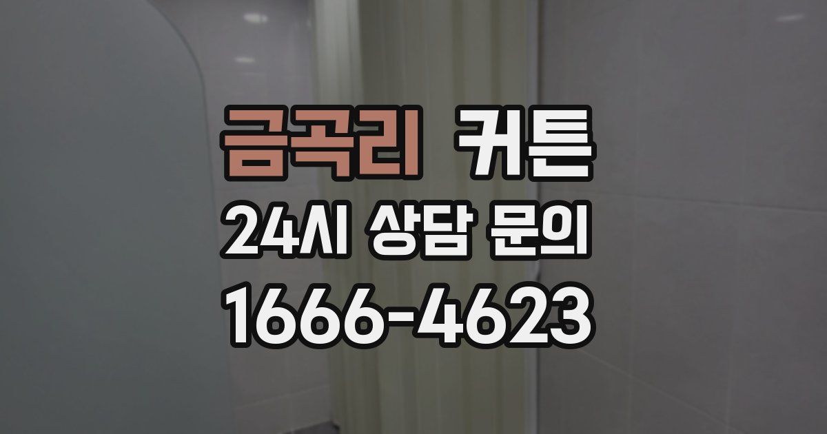 금곡리 커튼